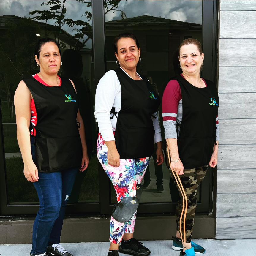 Scrub Squad professional cleaning team